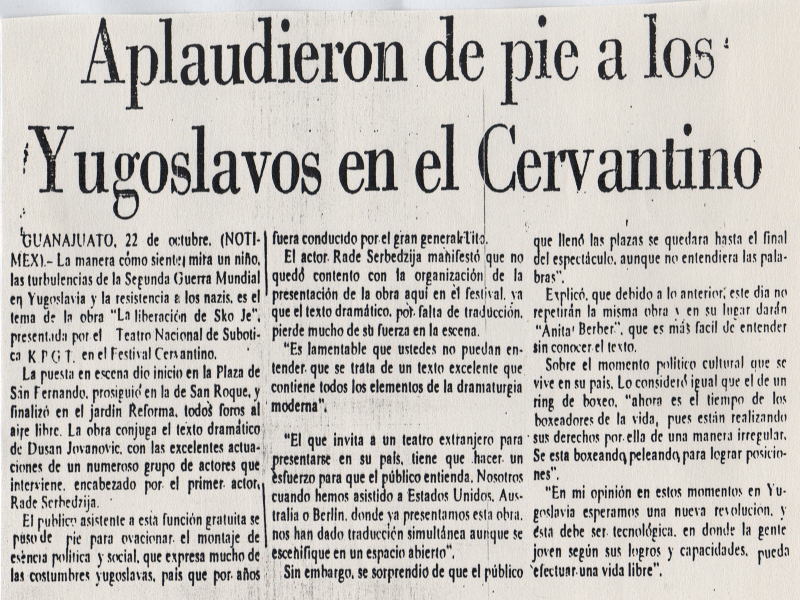 DIARIO-DE-MEXICO-231087-MEKSIKO_GOSTOVANJE_OSLOBODJENJE_SKOPLJA_DUSAN_JOVANOVIC_LJUBISA_RISTIC_RADE_SERBEDZIJA_KPGT