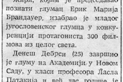 DNEVNIKNS-041287-DENES_DEBREI-NAJBOLJI_DEBITANT