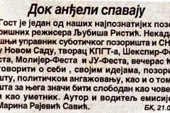 GLAS_JAVNOSTI-140300-DOK_ANDJELI_SPAVAJU_LJUBISA_RISTIC