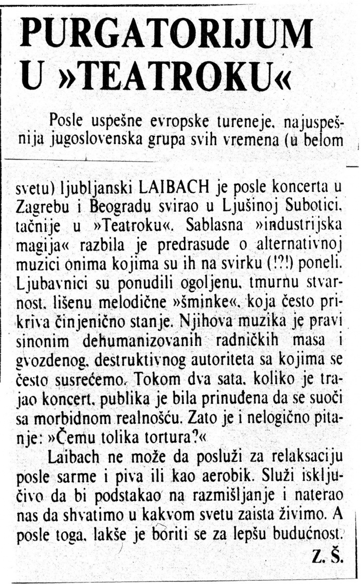 GLAS_O-250287-LAIBACH_U_SUBOTICKOM_NPOZORISTU