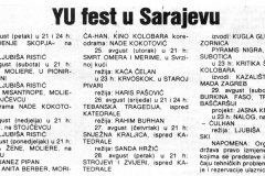 OSLOBODJENJE-180887-YU_FEST_U_SARAJEVU