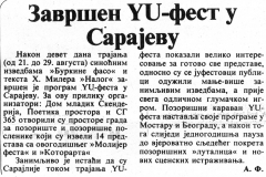 OSLOBODJENJE-300887-ZAVRSEN_YU_FEST_U_SARAJEVU