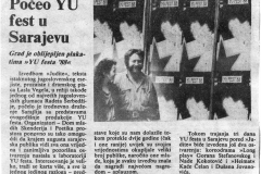 OSLOBODJENJE-170888-POCEO_YU_FEST_U_SARAJEVU