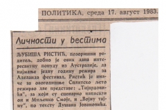 POLITIKA-170883-CLANAK_LJUBISA_RISTIC_VOJNA_TAJNA_DUSAN_JOVANOVIC