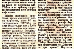 POLITIKA_EKSPRES-080993-BITEF_KRISTOFER_KOLUMBO_DON_KIHOT