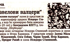 POLITIKA_EKSPRES-220700-RAVELOVI_VALCERI_ISIDORA_STANISIC