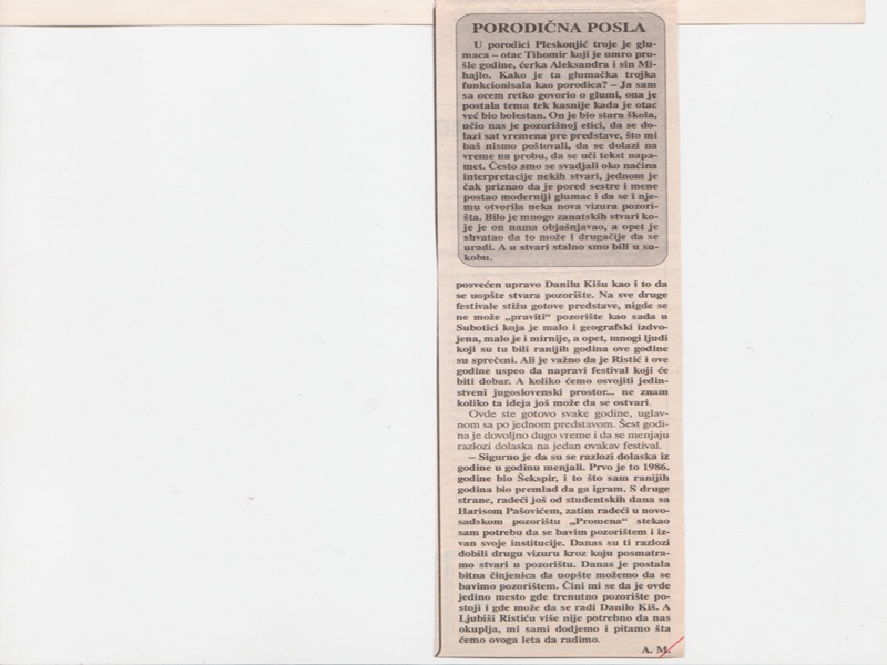 SUBOTICKE_NOVINE-230891-2-2-INTERVJU_MIHAJLO_PLESKONJIC_JU_FEST_MISA_U_A_MOLU_DANILO_KIS