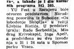 VNOVINE-210887-YU_FEST_U_SARAJEVU