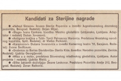 VJESNIK-1981-4-4-NAJAVA_STERIJINO_POZORJE_MISA_U_A_MOLU_LJUBISA_RISTIC_SLOVENSKO_MLADINSKO_GLEDALISCE